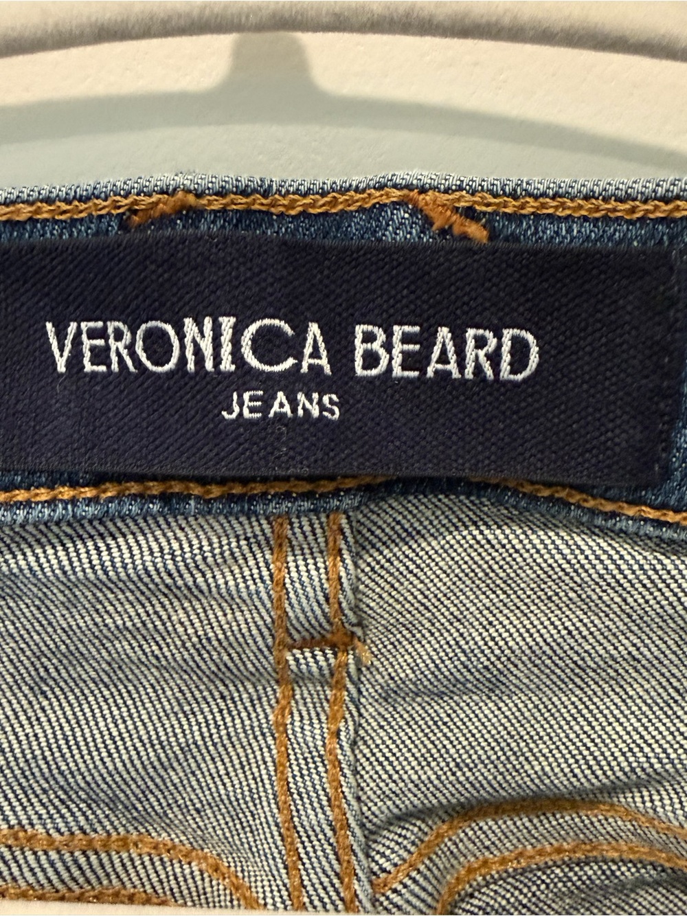 Veronica Beard Carson High Rise Ankle Kick-Flare Jeans | Roadside Blue | Size 30 - Picture 6 of 7